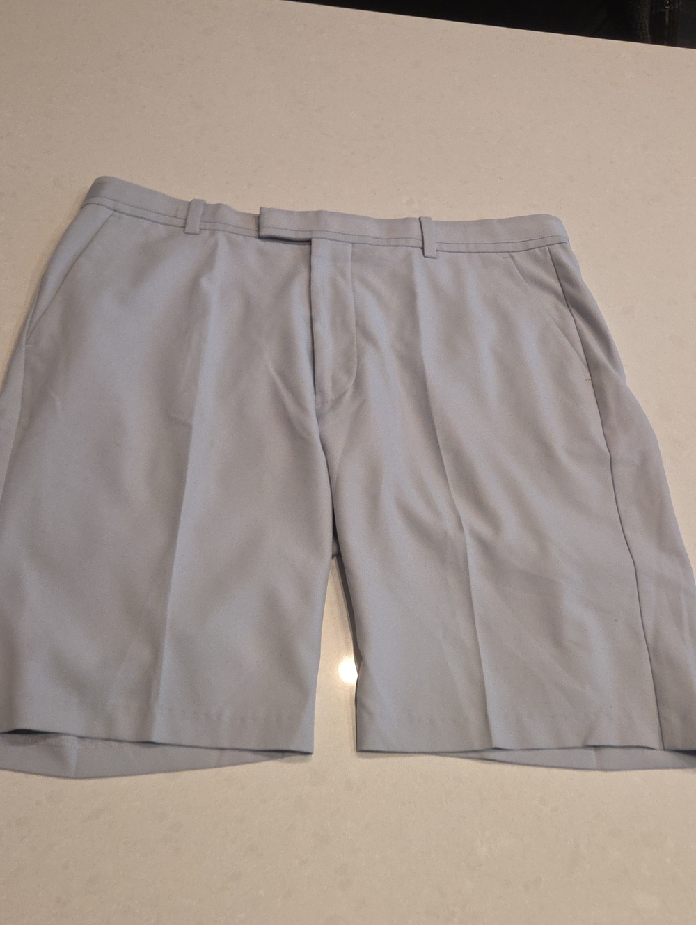 G/FORE Light Gray Flat-Front Men's Shorts